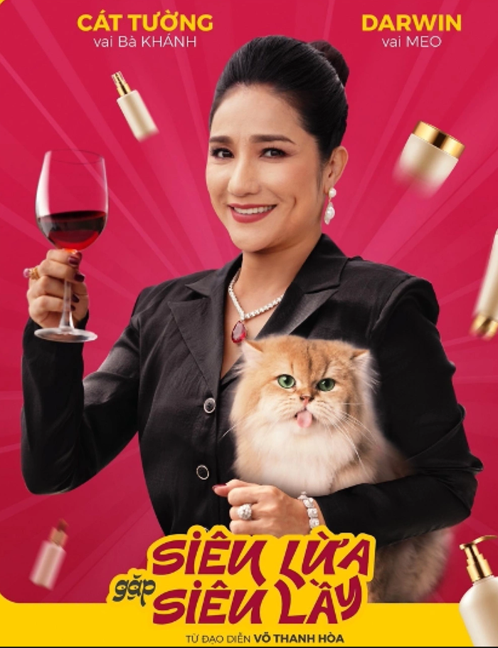 Diễn viên Cát tường tái xuất màn ảnh rộng trong Siêu lừa gặp siêu lầy.