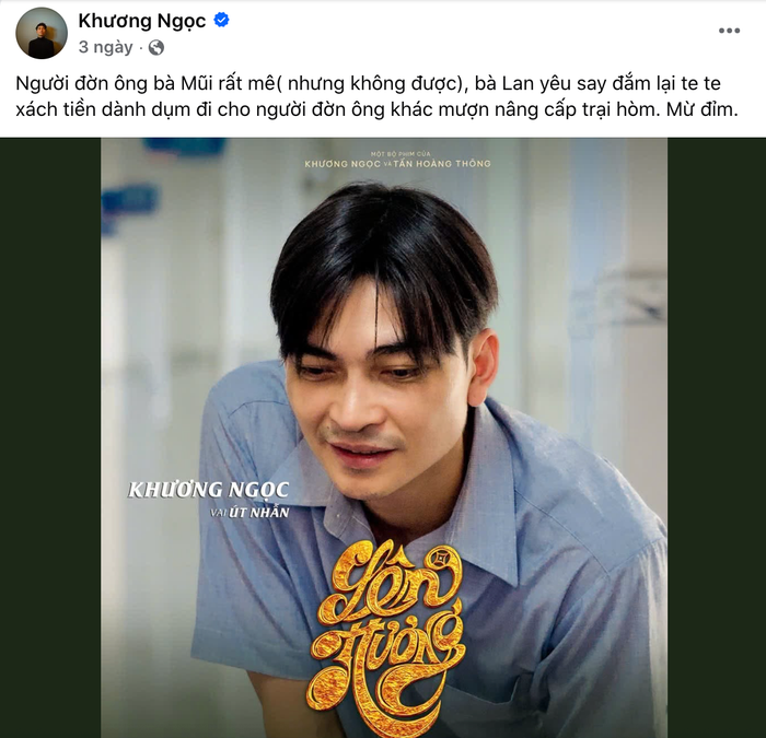 Khương Ngọc chia sẻ về nhân vật trong Lên Hương.