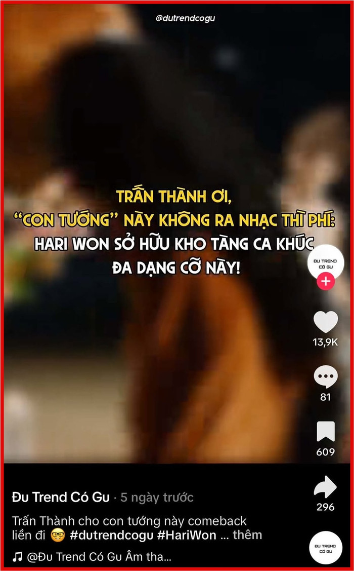 Trấn Thành bị cư dân mạng gọi tên để Hari Won đi hát trở lại.