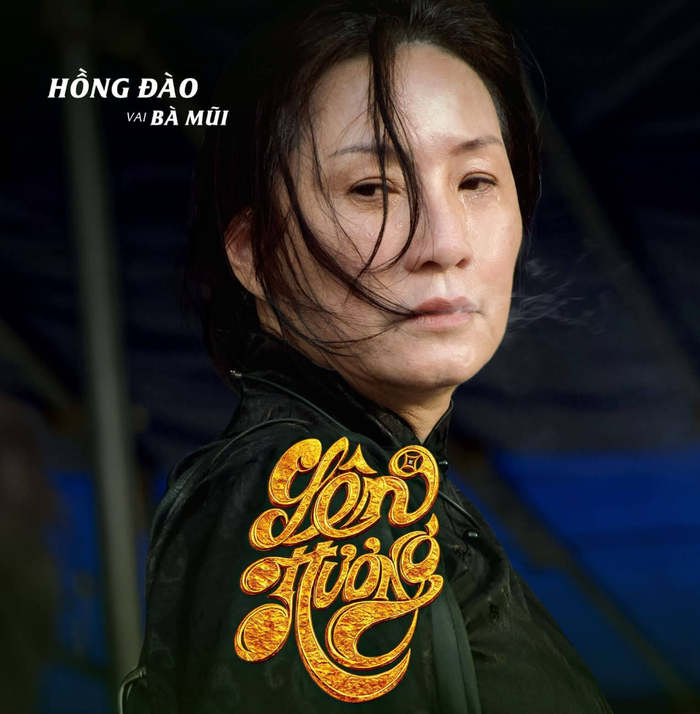 Tạo hình của Hồng Đào vào vai bà Mũi trong Lên Hương. Ảnh: ĐPCC