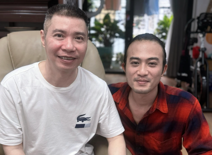 Doãn Quốc Đam và NSND Công Lý có mối quan hệ thân thiết.