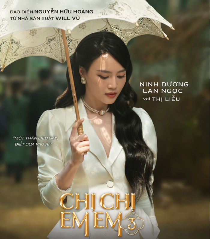 Ninh Dương Lan Ngọc tái xuất màn ảnh rộng trong Chị Chị Em Em 3.