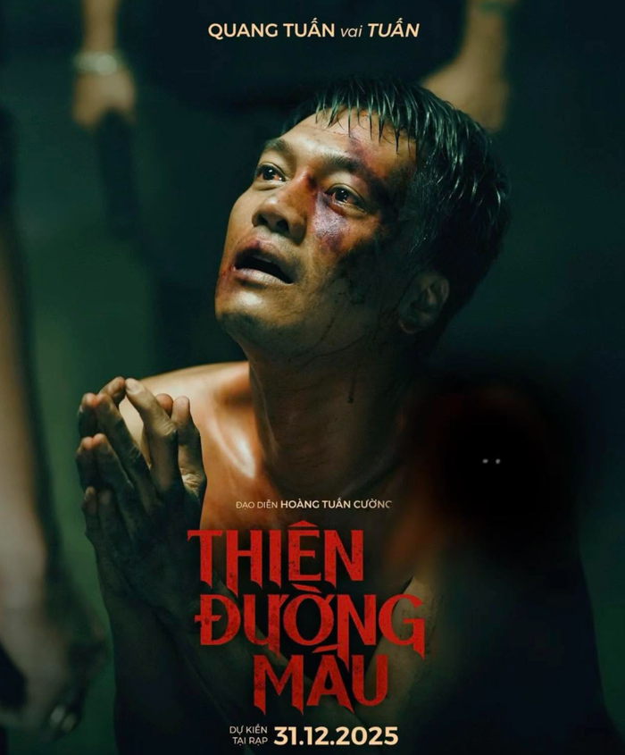 Quang Tuấn trong Thiên Đường Máu.