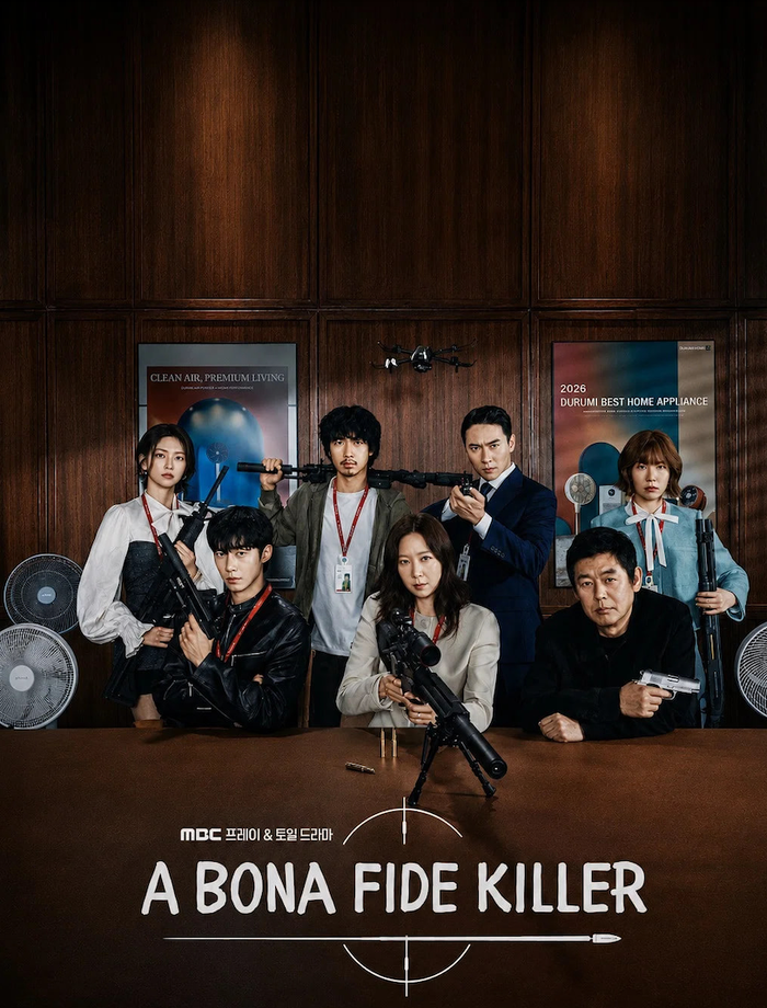 A Bona Fide Killer đã khép lại hành trình phát sóng trên MBC với thành tích đáng chú ý. Gong Hyo-jin vào vai Yoo Bo-na, một người phụ nữ ngoài 30 tuổi có công việc và gia đình tưởng như bình thường nhưng bí mật mang thân phận Kingfisher, một sát thủ chuyên tiêu diệt những tên tội phạm chưa bị pháp luật xử lý. Cuộc sống hai mặt của cô bắt đầu bị đe dọa khi người chồng làm phóng viên điều tra ngày càng tiến gần đến sự thật. Bộ phim kết hợp hành động, hài hước và đời sống gia đình, qua đó tạo màu sắc riêng trong cuộc đua phim cuối tuần. Đặc biệt, tập cuối phát sóng ngày 12/9 đạt 10,7% rating toàn quốc, mức cao nhất trong toàn bộ 14 tập và cũng là chương trình miniseries được xem nhiều nhất trong tối thứ Bảy hôm đó.