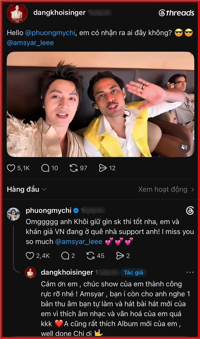Phương Mỹ Chi gặp lại đối thủ tại Sing! Asia nhờ đoạn clip của Đăng Khôi.