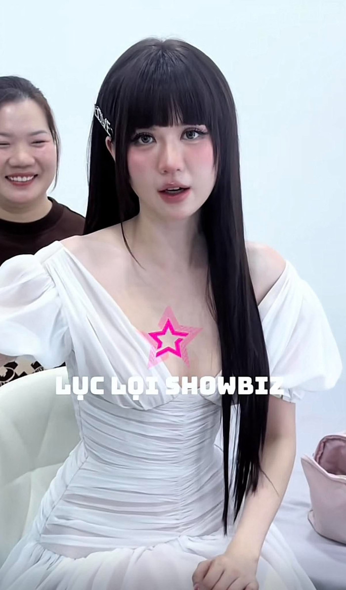 Ngọc Trinh chia sẻ về chuyện lấy chồng ở tuổi 37. (Ảnh chụp màn hình từ TikTok Lục Lọi Showbiz)
