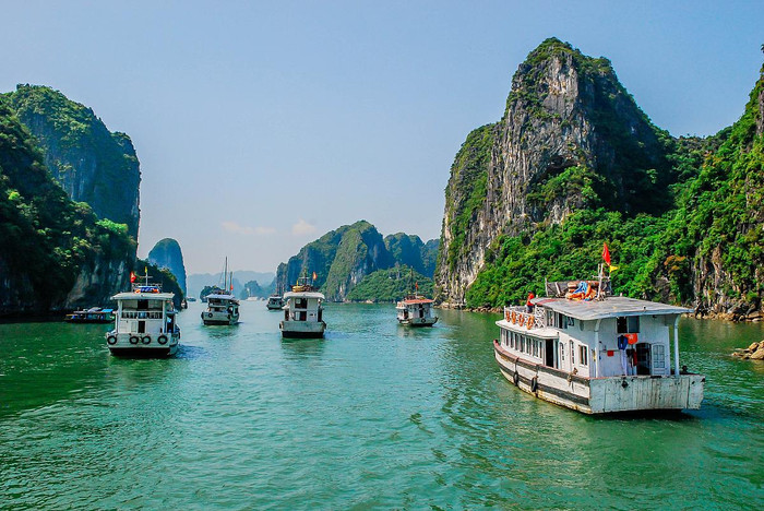 Cảnh đẹp Hạ Long. Ảnh: VnExpress