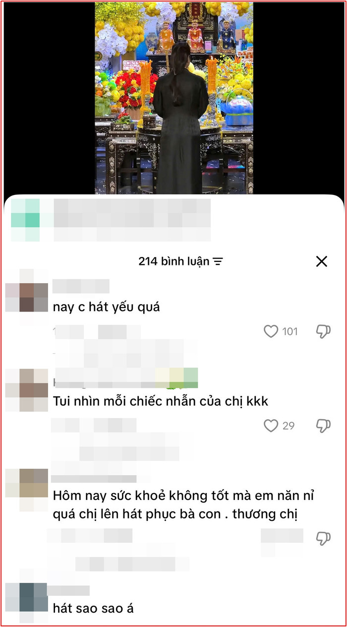 Nhiều khán giả tiếc nuối khi giọng hát của Nhật Kim Anh không còn giữ được phong độ như trước.&nbsp;