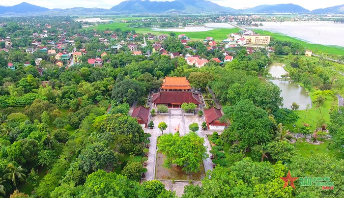 Cảnh đẹp ở Nam Đàn. Ảnh: báo Quân đội Nhân dân