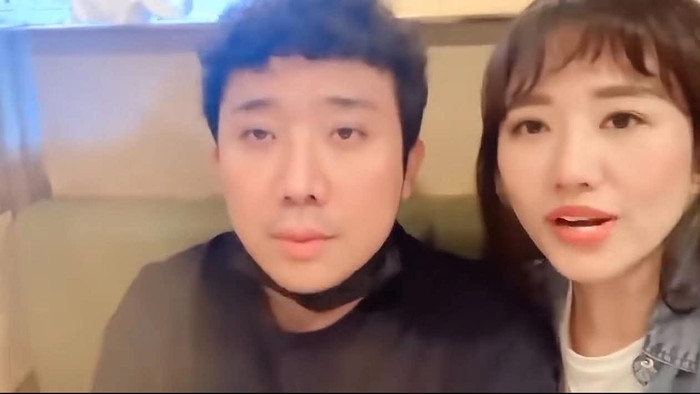 Hari Won cười không ngớt trước màn bắt gặp Trịnh Thăng Bình trong hoàn cảnh đầy hài hước.