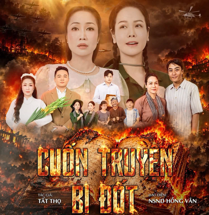 NSND Hồng Vân hé lộ màn kết hợp đáng chú ý giữa Ốc Thanh Vân và Nhật Kim Anh trong vở kịch mới Cuốn Truyện Bị Đốt.