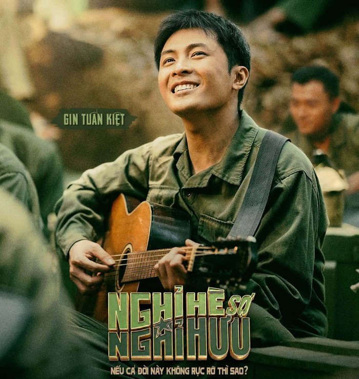 Gin Tuấn Kiệt hóa thân thành ông Thời thời trẻ.