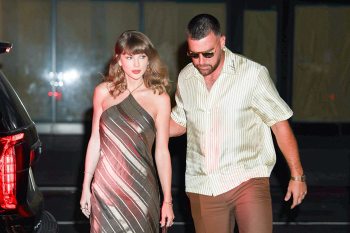 Taylor Swift và vị hôn phu - Travis Kelce.