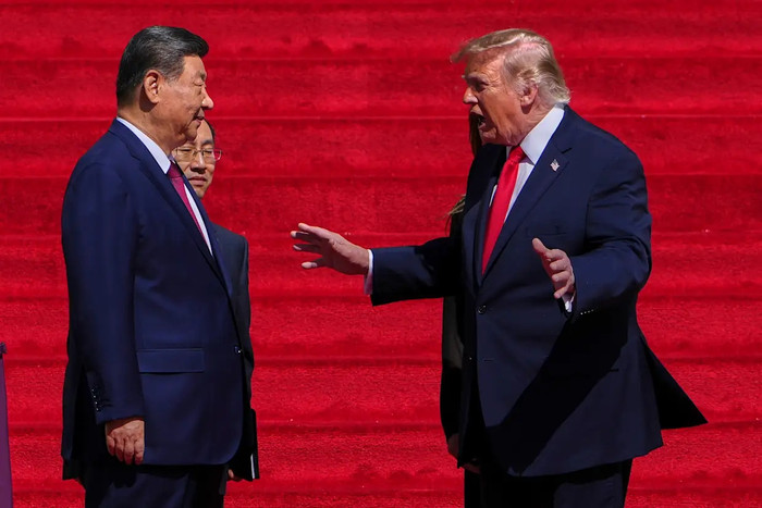 Thỏa thuận đạt được sau cuộc gặp giữa hai nhà lãnh đạo quyền lực tại Washington, DC&nbsp; (Ảnh AP/Julia Demaree Nikhinson)..