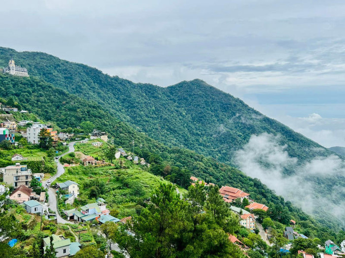 Không khí mát mẻ, trong lành ở Tam Đảo. Ảnh: Sưu tầm