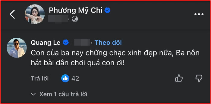 Quang Lê tuyên bố gây tò mò về ngày trọng đại của con gái nuôi Phương Mỹ Chi.