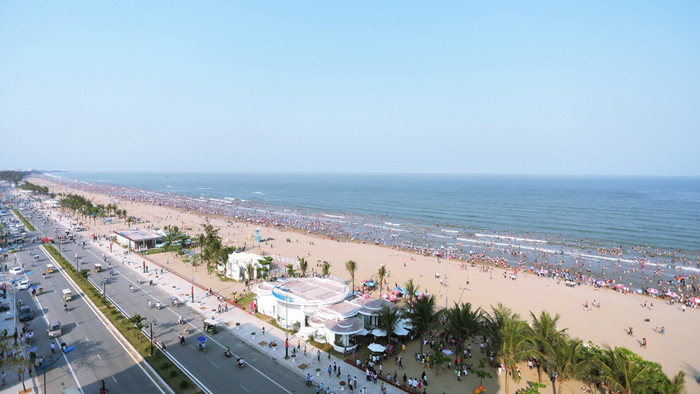 Biển Sầm Sơn - bãi biển nổi tiếng xứ Thanh.