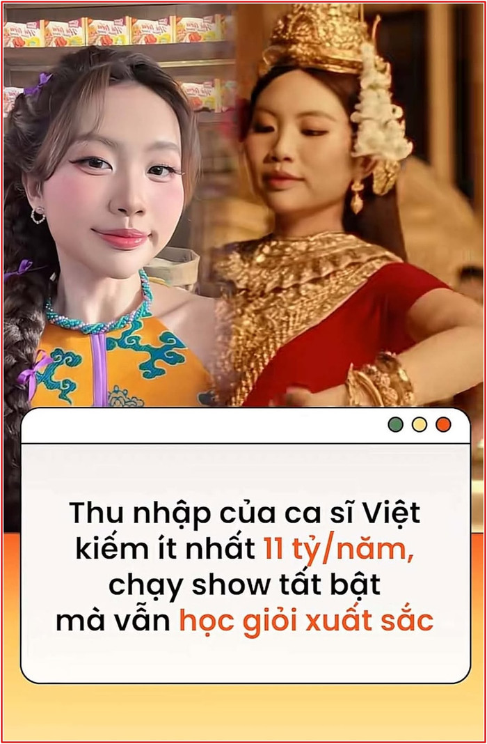 Thông tin về thu nhập lên đến 11 tỷ đồng/năm của Phương Mỹ Chi gây xôn xao.