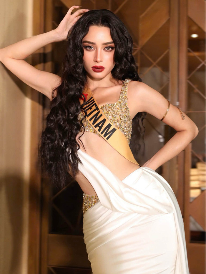 Emoura Phạm được kỳ vọng đoạt thành tích cao tại Miss Grand International 2026.