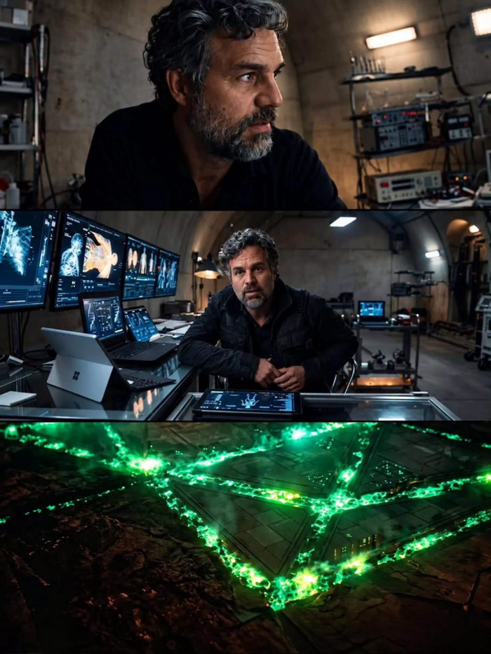 Bruce tìm đến một cơ sở giam giữ dành riêng cho Hulk và thử nghiệm cơ chế.