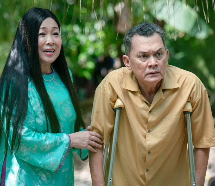 NSND Hồng Vân và NSƯT Hữu Châu trong Cưới Vợ Cho Cha.