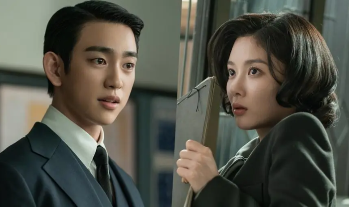 Kim Yoo Jung và Park Jinyoung lần đầu chạm mặt tại ga Gyeongseong.