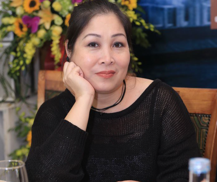NSND Hồng Vân liên tục thử sức với nhiều dạng vai khác nhau trên màn ảnh rộng trong những năm gần đây. Ảnh: FBNV