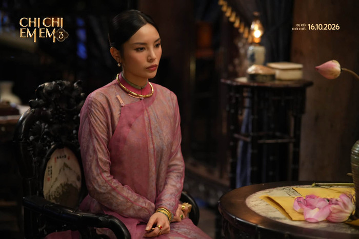 Kỳ Duyên tiếp tục thử sức với vai nữ chính Thị Mầu trong Chị Chị Em Em 3. Ảnh: FBNV.