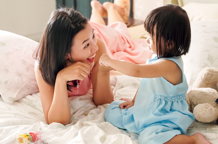 Hoàng Oanh vào vai Khuê, người mẹ hết mực thương yêu con trong Biệt đội rất ổn.