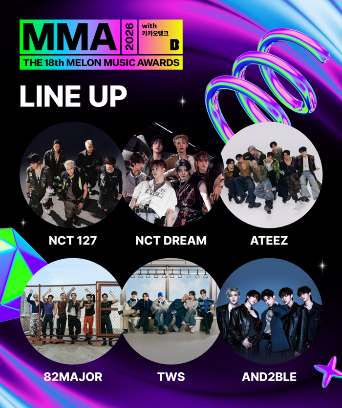 MMA 2026 tiếp tục công bố dàn line up: NCT 127, NCT DREAM hội ngộ ATEEZ, TWS và loạt tân binh Ảnh 1