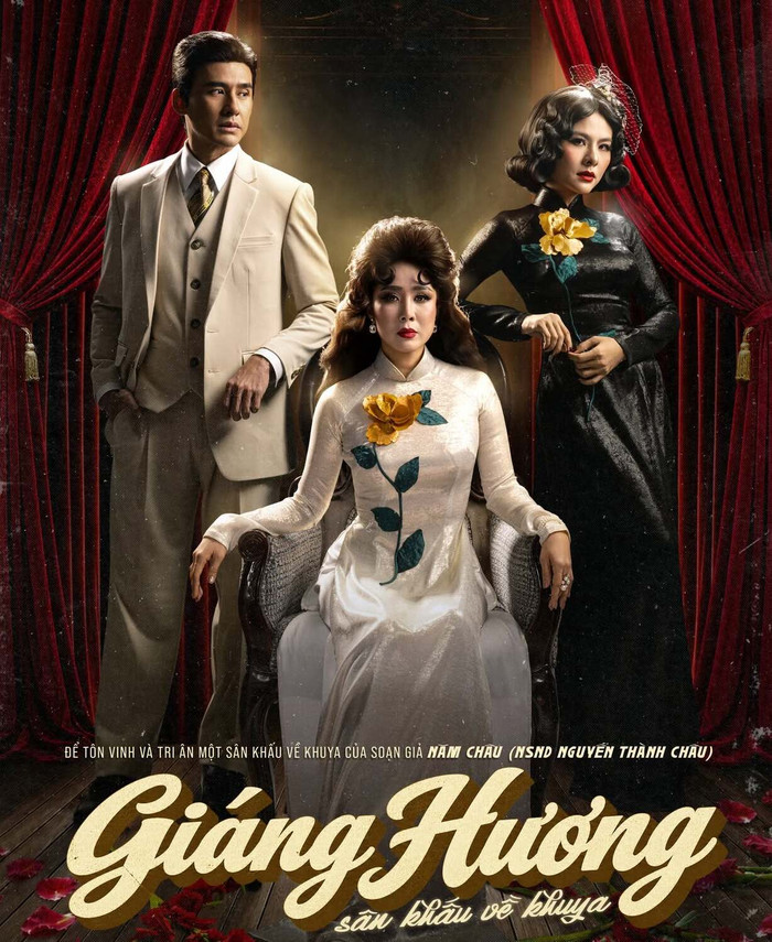 Giáng Hương: Sân khấu về khuya do Lê Phương và Lương Thế Thành đóng chính.&nbsp;