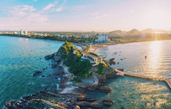Đảo Lan Châu - địa điểm nổi tiếng ở Nghệ An. Ảnh: Sưu tầm