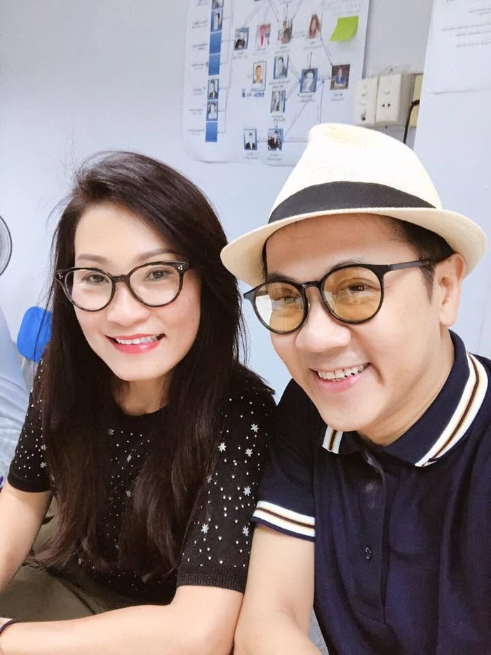 Hồng Đào và Thành Lộc có hơn 40 năm đồng hành trong nghệ thuật. Ảnh: FBNV