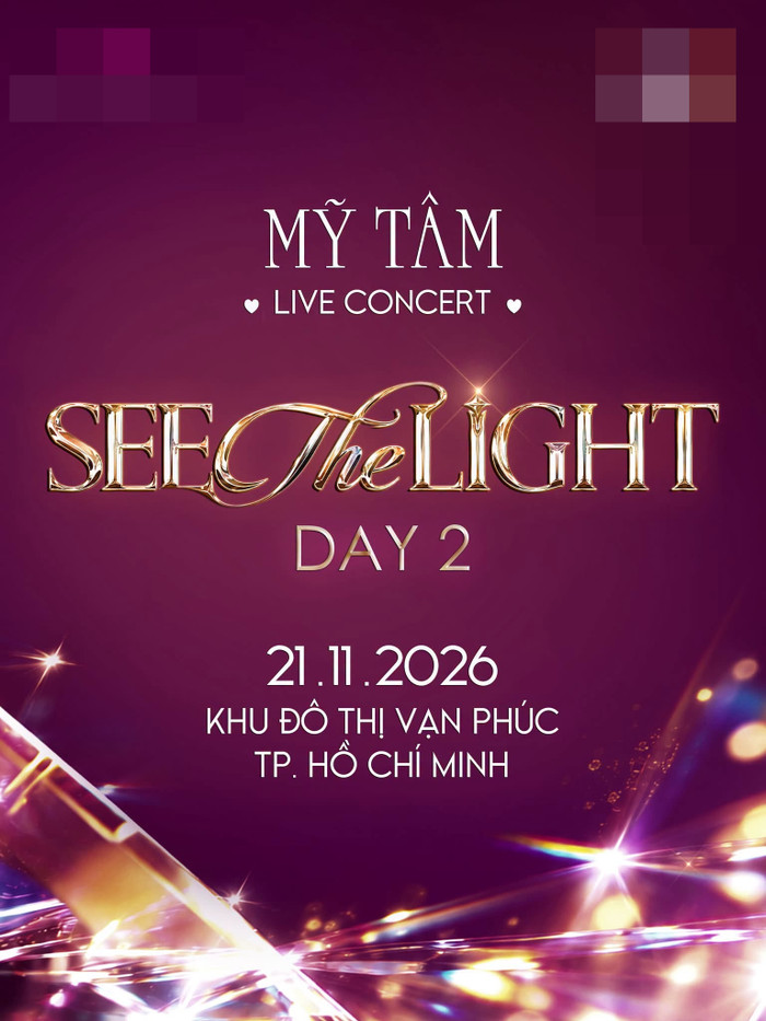 Mỹ Tâm chính thức công bố đêm diễn thứ hai của live concert SEE THE LIGHT.&nbsp;