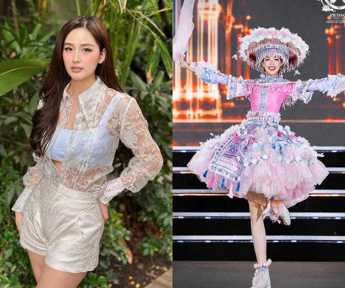 Mai Phương Thúy ủng hộ tinh thần Bảo ngọc trước chung kết Miss World