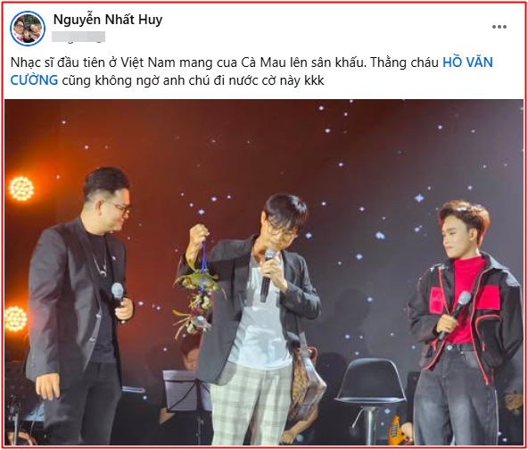 Nhạc sĩ gạo cội nhắc tên Hồ Văn Cường: 'Không ngờ anh chú đi nước cờ này' Ảnh 1