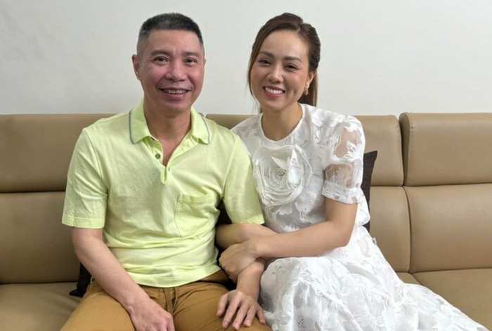 NSND Công Lý và Ngọc Hà.