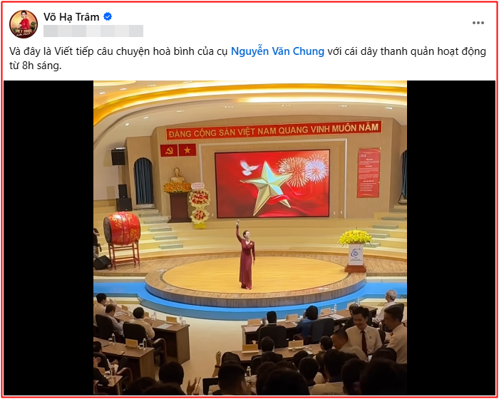Nguyễn Duyên Quỳnh tuyên bố về Võ Hạ Trâm Ảnh 1