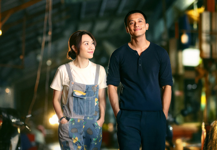Mai Tài Phến và Mỹ Tâm trong phim Tài.