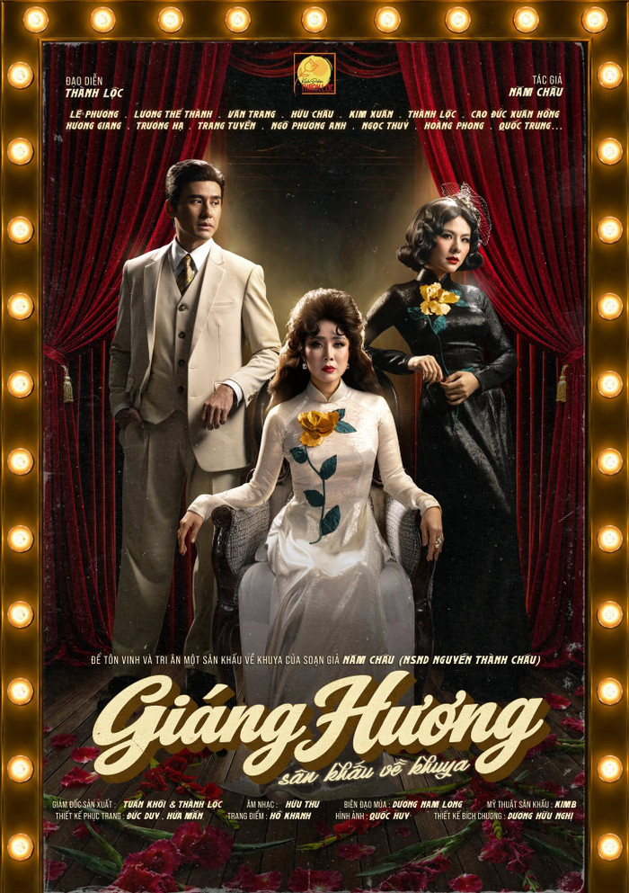 “Giáng Hương: Sân khấu về khuya” là tác phẩm đầu tiên của Kịch Đoàn Thành Lộc. Ảnh: Kịch Đoàn Thành Lôc