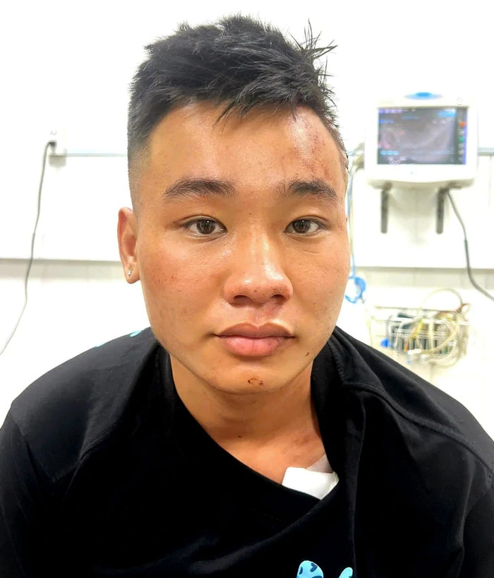Nguyễn Đức Anh, 21 tuổi, ngụ phường Hố Nai, TP Đồng Nai, bị khởi tố, bắt tạm giam để điều tra về hành vi giết người - Ảnh: Công an Đồng Nai