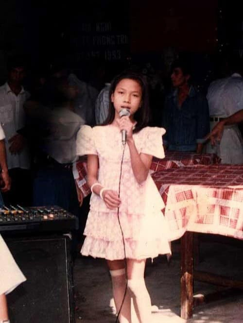 Ca sĩ Mỹ Tâm theo đuổi đam mê âm nhạc từ khá sớm.