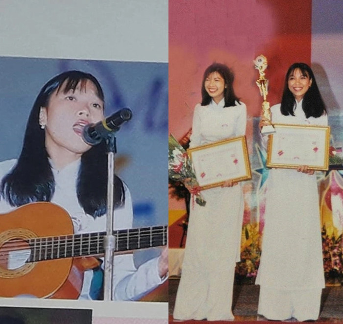 Cô nữ sinh 17 tuổi năm nào giờ đây đã là ca sĩ nổi tiếng.