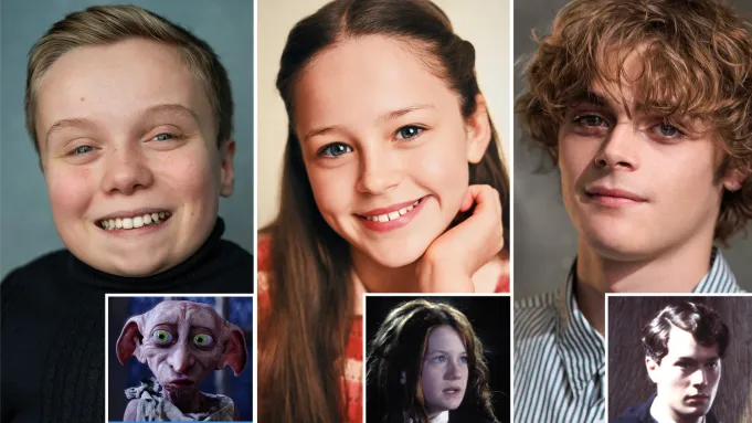 Lenny Rush (vai Dobby), Bonnie Hill (vai Ginny Weasley) và Billy Barratt (vai Tom Riddle).