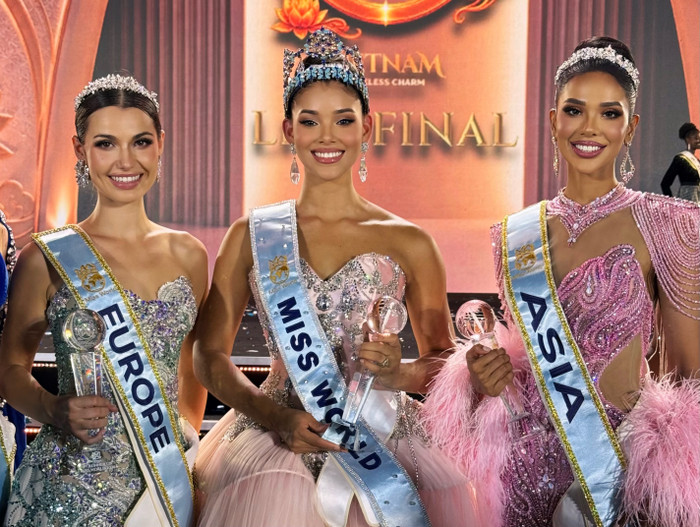 Hoa hậu đăng quang Miss World 2026 đến từ Dominican Republic.