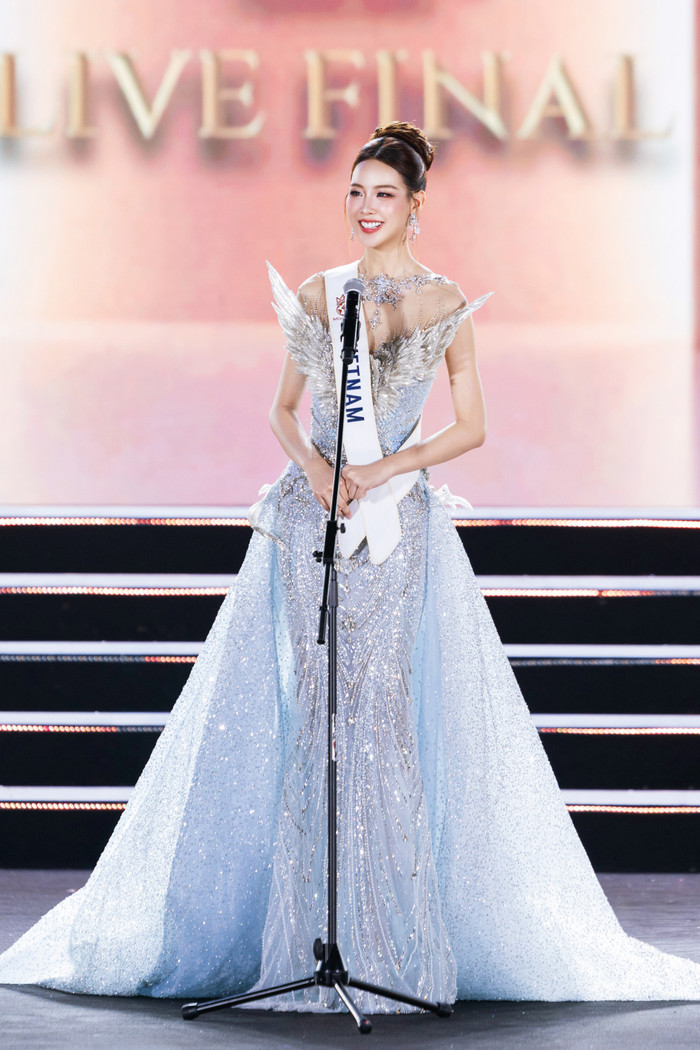 Bảo Ngọc tỏa sáng trong chung kết Miss World 2026.