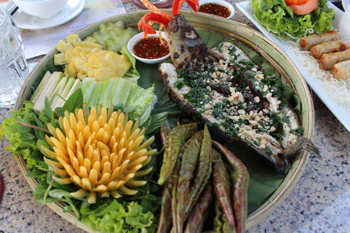 Ẩm thực Đồng Tháp với những món ngon khó cưỡng. Ảnh: Sưu tầm