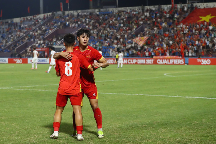 U20 Việt Nam khép lại vòng loại U20 châu Á 2027 theo cách đáng thất vọng khi toàn thua cả ba trận, đứng cuối bảng C với 0 điểm. Ảnh: VFF