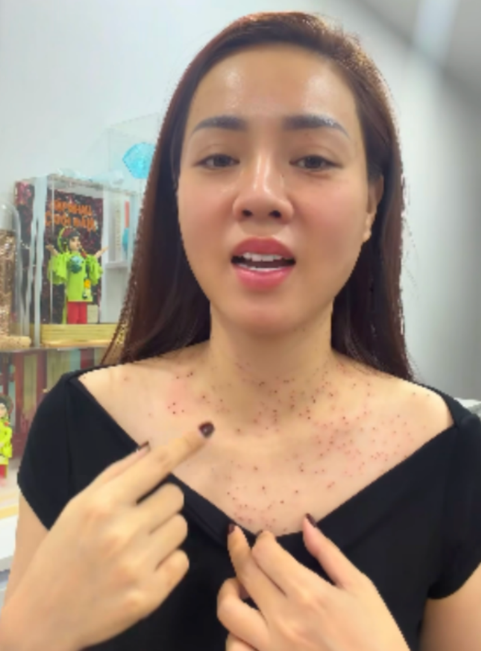 Vợ NSND Công Lý chứng minh không ăn cắp hình ảnh.