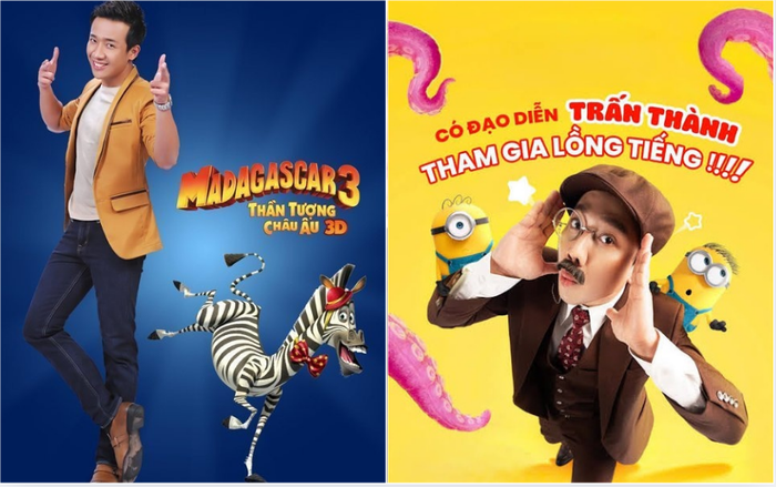 Trấn Thành tạo ấn tượng sâu sắc với từng nhân vật nam nghệ sĩ lồng tiếng.